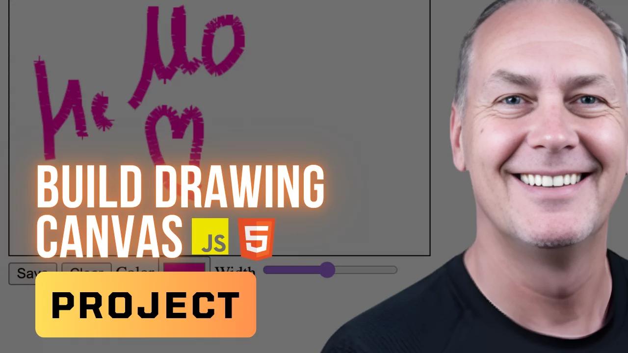 Build Canvas Drawing App
