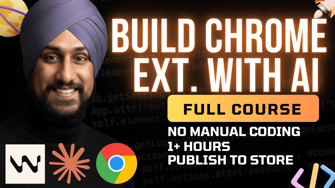 Build Chrome Extension with AI