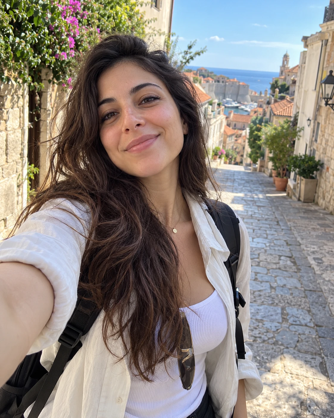 Mediterranean Old Town Selfie.png
