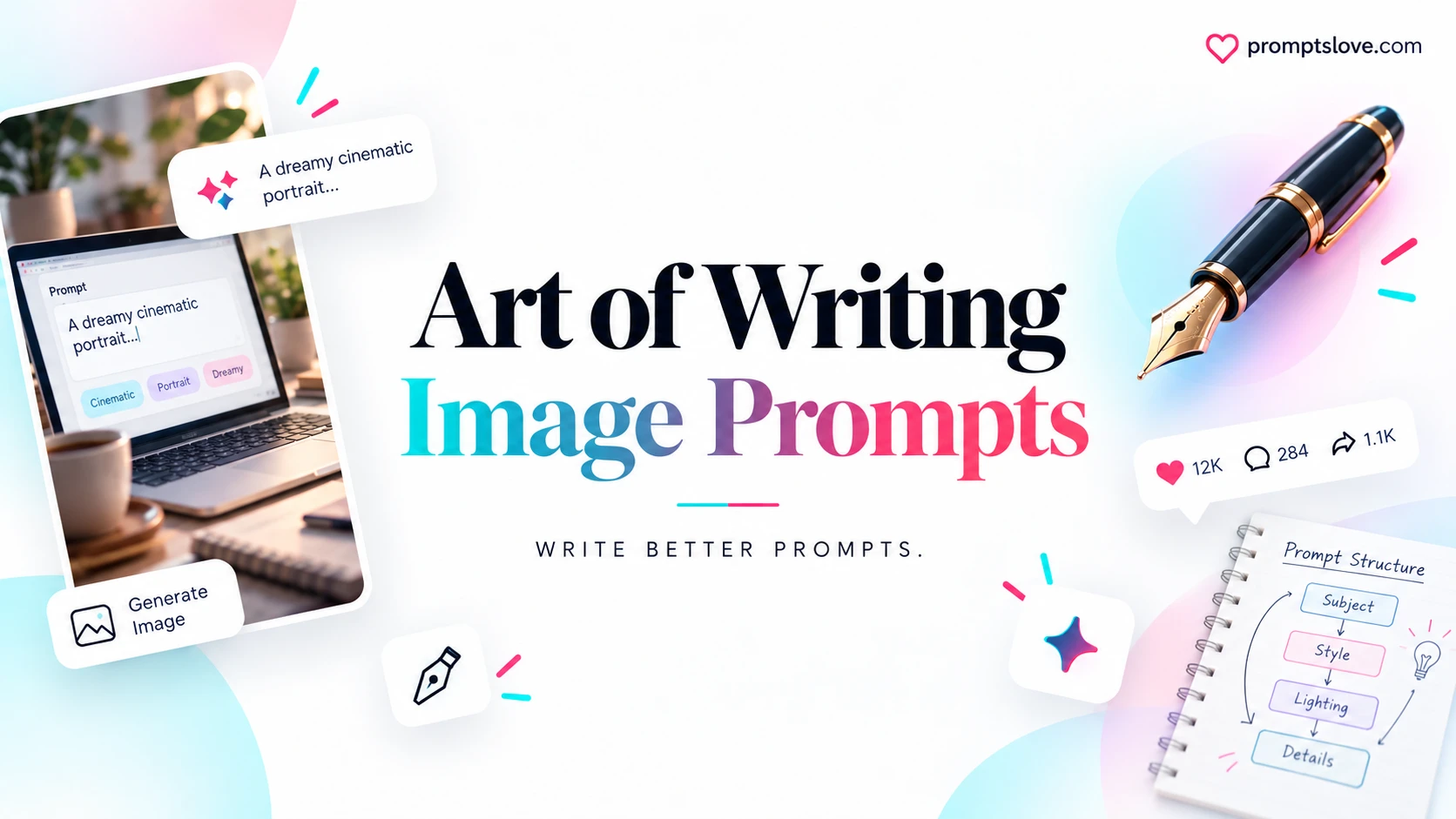 Art of Writing Image Prompts