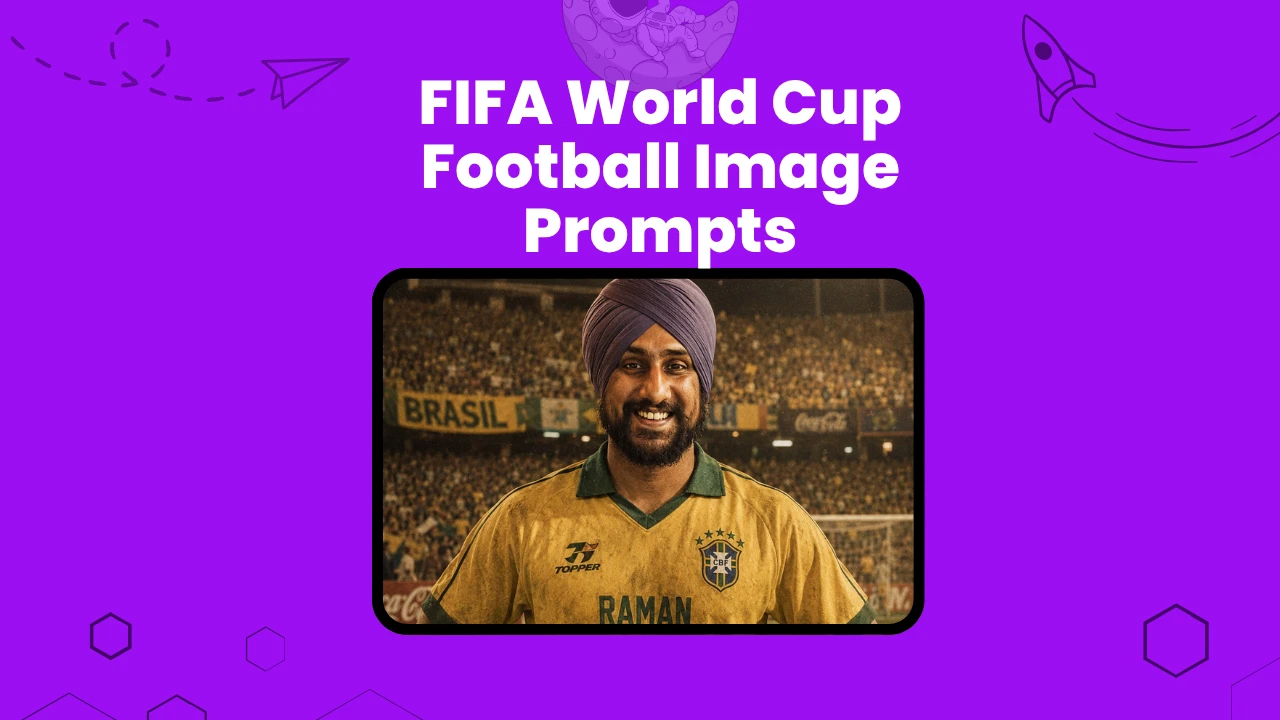 10 FIFA World Cup Football Image Prompts (2026): Put Yourself in a World Cup Jersey