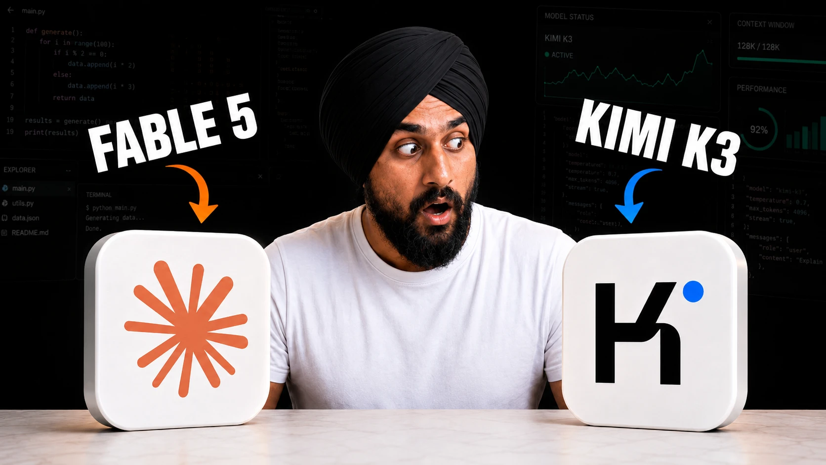 Kimi K3 vs Claude Fable 5: I Ran a Blind Build-Off Across 5 Apps