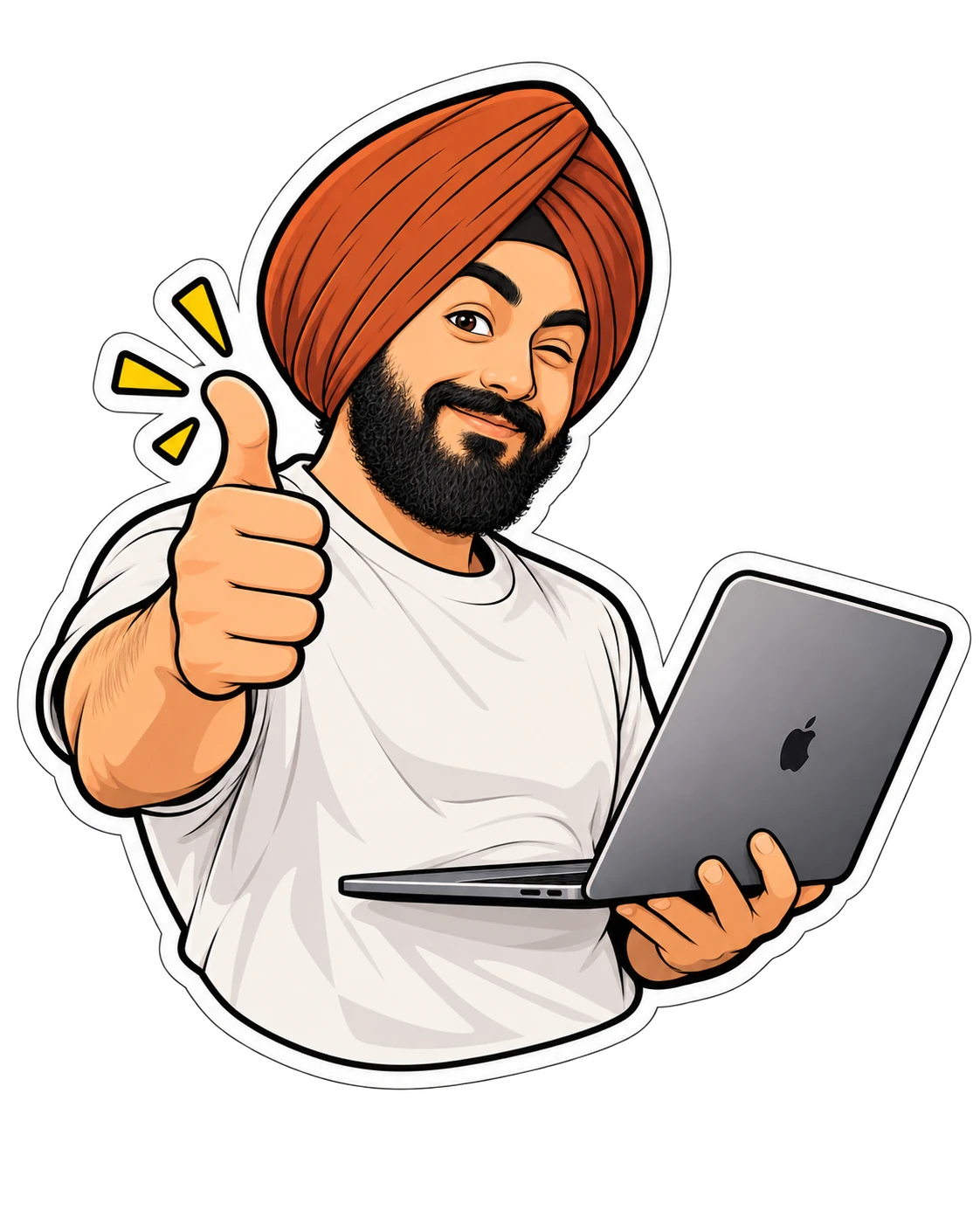 Winking Sikh Creator Sticker.png