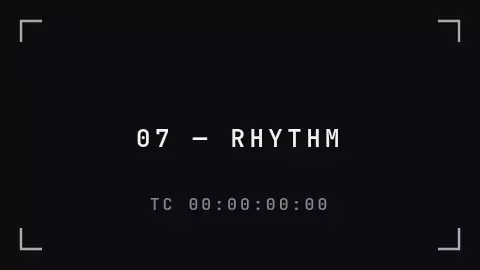 mono label / technical caption motion preview